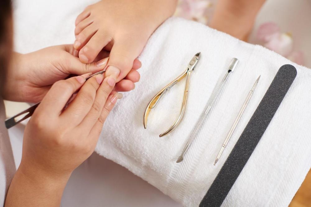 Ongle pied à Venansault